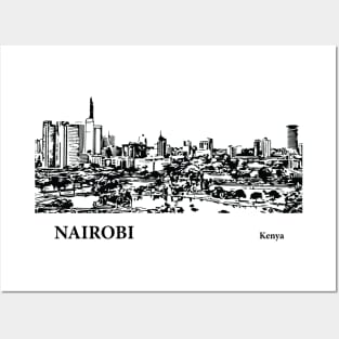 Nairobi - Kenya Posters and Art